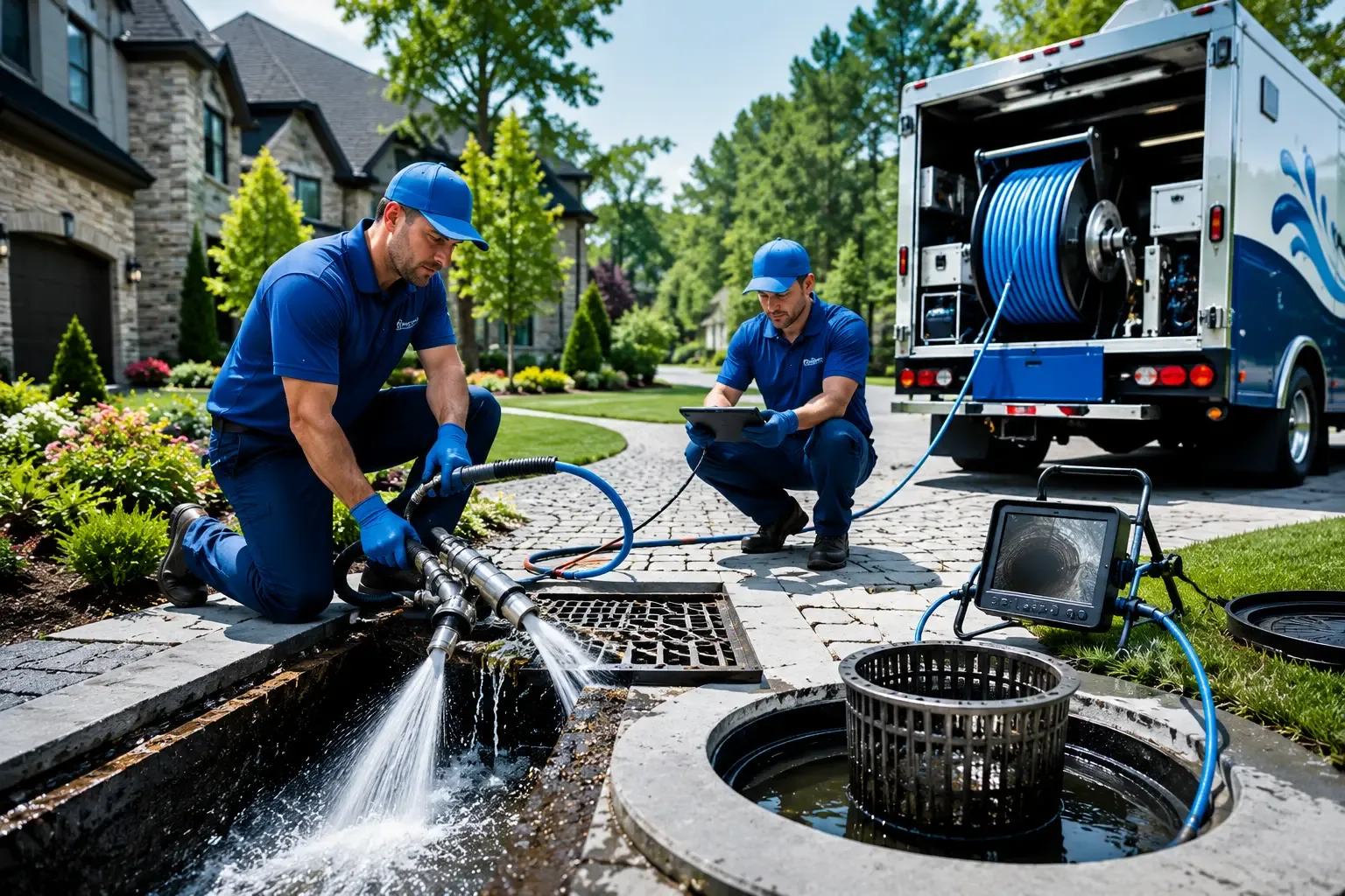 Local outdoor drain cleaning professionals in Morrisville, MO